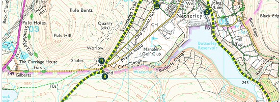 Marsden Walkers are Welcome Swellands map overview