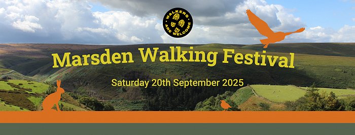 Walking Festival 2025 banner