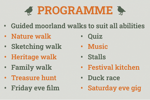 The Full Walking Festival Programme is Now Available