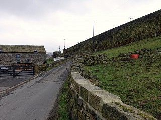Road to the A62